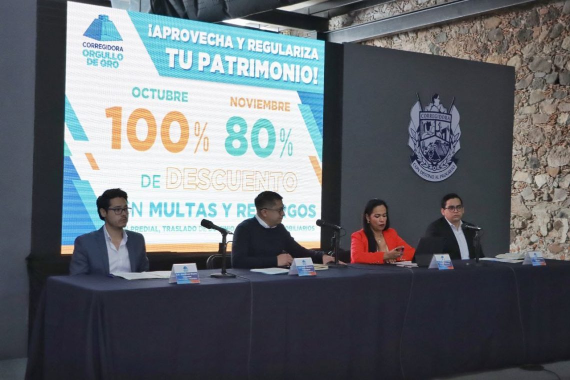 Inicia Campaña de Regularización de Impuestos Corregidora 2022